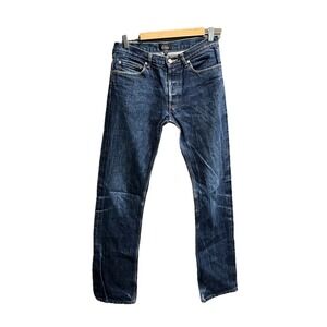 APC Blue New Standard Jean Classique Selvedge Buttonfly Men's Jeans Size 29